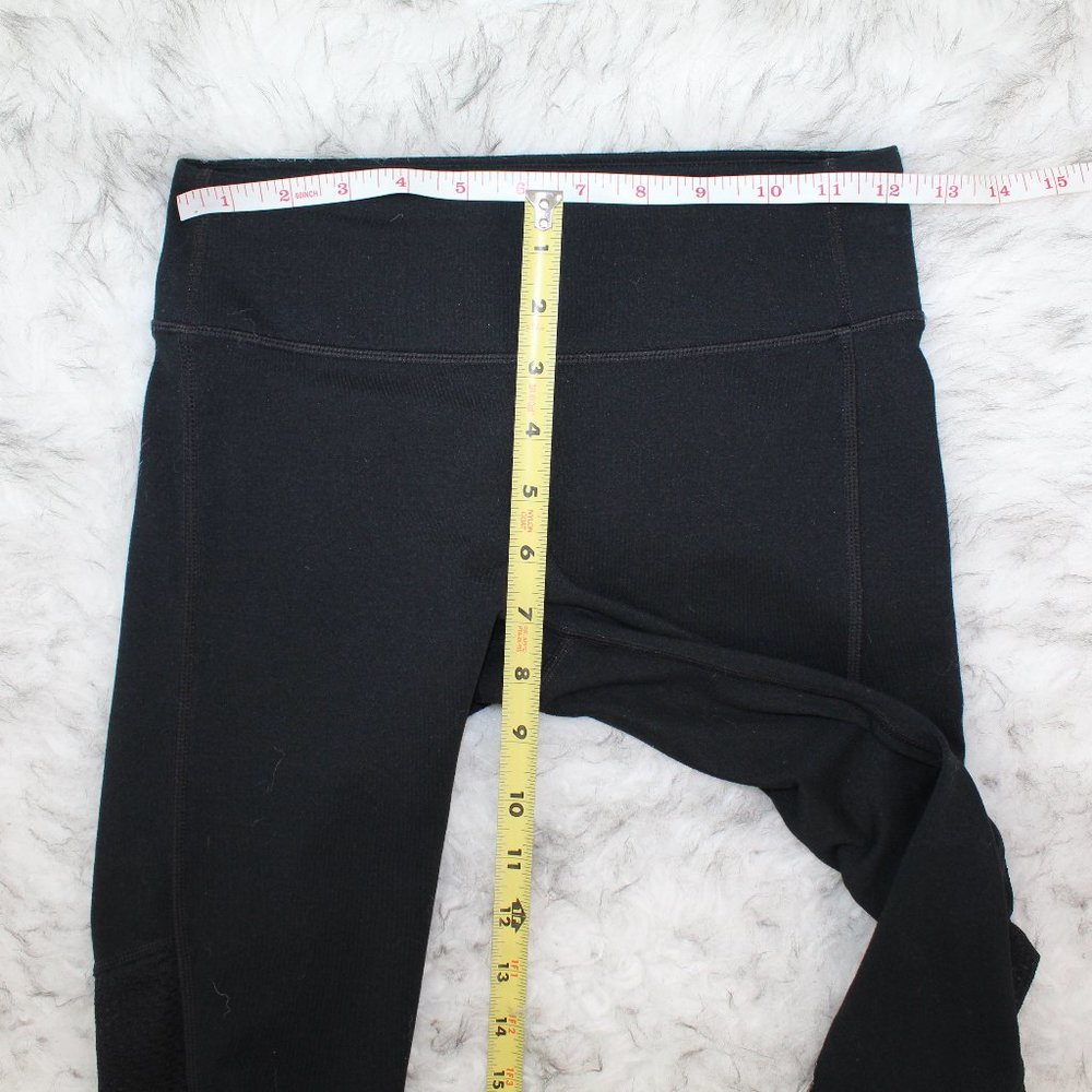 Fabletics Black Mesh Workout Leggings Women’s Size XXS - Picture 3 of 10